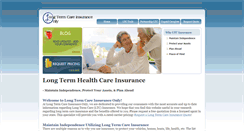 Desktop Screenshot of longtermcareinsuranceonly.com